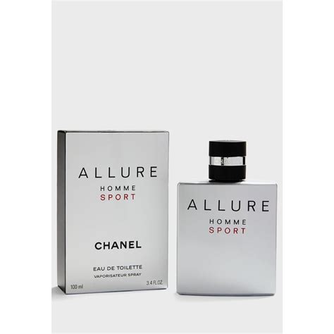 chanel allure homme sport 100ml 3145891236309|ALLURE HOMME SPORT Eau de Toilette Spray (EDT) .